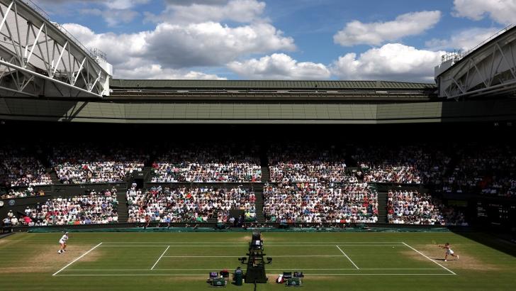 Wimbledon courtside